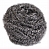 Stainless Steel Scrubber, Large Size, 2.5 x 2.75, Steel Gray, 12/Carton (50)