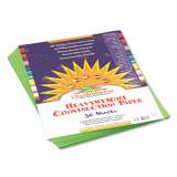 SunWorks Construction Paper, 58lb, 9 x 12, Bright Green, 50/Pack (9603)