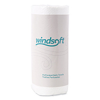 Kitchen Roll Towels, 2-Ply, 11 x 8.8, White, 100/Roll, 30 Rolls/Carton (1220CT)