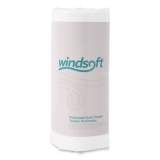 Windsoft Kitchen Roll Towels, 2 Ply, 11 x 8.5, White, 85/Roll, 30 Rolls/Carton (122085CTB)