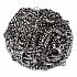 Stainless Steel Sponge, Polybagged, 1.75 oz, Gray, 12/Pack, 6 Packs/Carton (S7756)