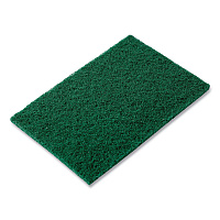 Medium-Duty Scouring Pad, 6 x 9, Green, 10 Pads/Pack, 6 Packs/Carton (S960)