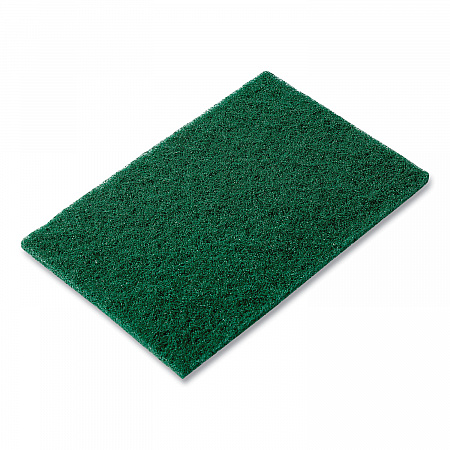 Medium-Duty Scouring Pad, 6 x 9, Green, 10 Pads/Pack, 6 Packs/Carton (S960)