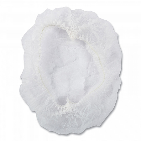 Latex-Free Operating Room Cap, Pleated, Spun-Bonded Polypropylene, 21