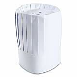Pleated Chef's Hats, Paper, Adjustable, 10" Tall, One Size, White, 24/Carton (RCH10)