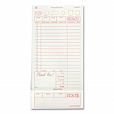 Guest Check Loose-Pack Refill, 15 Lines, Three-Part Carbonless, 4.2 x 8.5, 200 Forms/Pad, 10 Pads/Carton (GC49973)