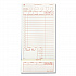 Guest Check Loose-Pack Refill, 15 Lines, Three-Part Carbonless, 4.2 x 8.5, 200 Forms/Pad, 10 Pads/Carton (GC49973)