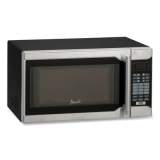 Avanti 0.7 Cu.ft Capacity Microwave Oven, 700 Watts, Stainless Steel and Black (MO7103SST)