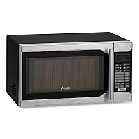 0.7 cu ft Countertop Microwave Oven, 700 W, Black/Stainless Steel (MO7103SST)