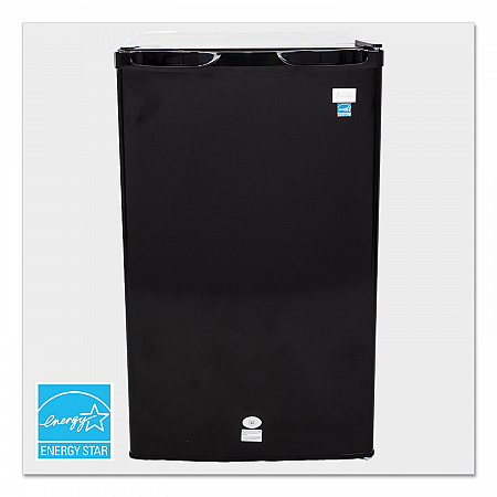 4.4 Cu.Ft. Auto-Defrost Refrigerator, 19.25 x 22 x 33, Black (AR4446B)