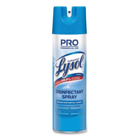 Professional LYSOL Disinfectant Spray, Fresh Scent, 19 oz Aerosol Spray, 12/Carton (04675CT)