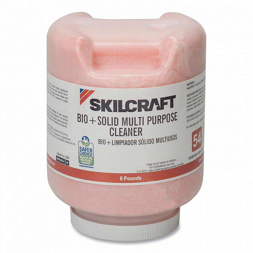 7930016949775, SKILCRAFT Bio+ Multipurpose Cleaner, 6 lb Bottle, 2/Carton (6949775)