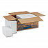 1/6-Fold Linen Replacement Towels, 13 x 17, White, 200/Box, 4 Boxes/Carton (92113)