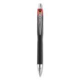 uni-ball Jetstream Retractable Ballpoint Pen, Bold 1 mm, Red Ink, Black Barrel (73834)