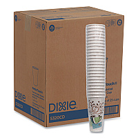 PerfecTouch Paper Hot Cups, 20 oz, Coffee Haze Design, 25/Sleeve, 20 Sleeves/Carton (5320CD)