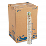 PerfecTouch Paper Hot Cups, 8 oz, Coffee Haze Design, 50/Sleeve, 20 Sleeves/Carton (5338CD)