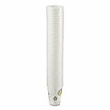 Pathways Paper Hot Cups, 10 oz, White/Brown, 50/Pack (2340PATHPK)