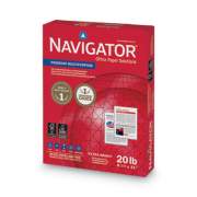 Navigator Premium Multipurpose Copy Paper, 97 Bright, 20 lb, 8.5 x 11, White, 500 Sheets/Ream, 10 Reams/Carton (NMP1120)