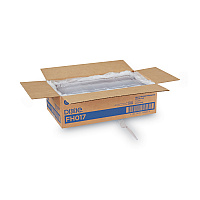 Plastic Cutlery, Heavyweight Fork, Clear, 1,000/Carton (FH017)