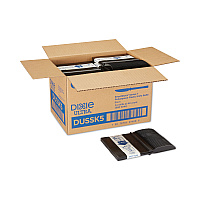SmartStock Tri-Tower Dispensing System Polystyrene Cutlery, Mediumweight Knife, Plastic, Black, 40/Pack, 24 Packs/Carton (DUSSK5)