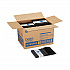 SmartStock Tri-Tower Dispensing System Polypropylene Cutlery, Mediumweight Knife, Plastic, Black, 40/Pack, 24 Packs/Carton (DUSSPK5)