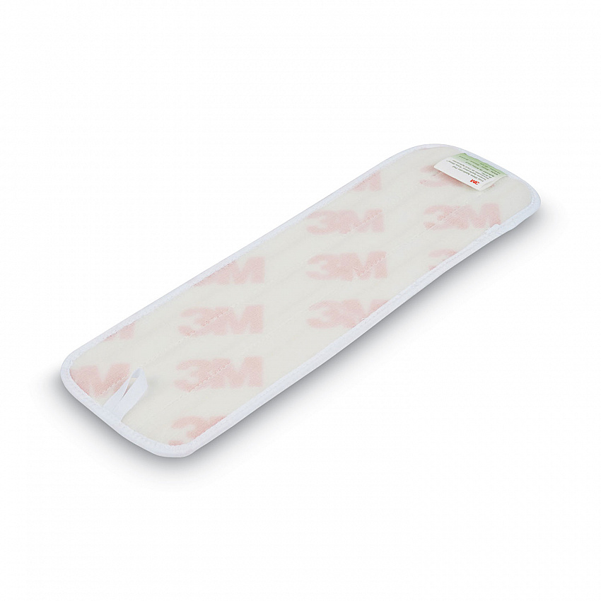 Easy Shine Applicator Pad, Microfiber, 18", White/Yellow, 10/Carton (55434)