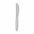 Plastic Cutlery, Heavy Mediumweight Knife, White, 1,000/Carton (KM217)