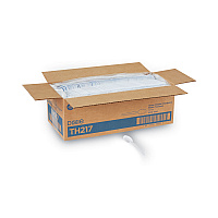 Plastic Cutlery, Heavyweight Spoon, White, 1,000/Carton (TH217)