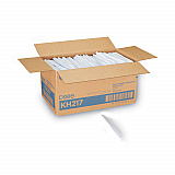 Plastic Cutlery, Heavyweight Knife, 7.5", White, 1,000/Carton (KH217)