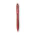 BIC BU3 Ballpoint Pen, Retractable, Bold 1 mm, Red Ink, Red Barrel, Dozen (BU311RD)