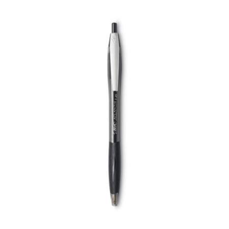 BIC GLIDE Bold Ballpoint Pen, Retractable, Bold 1.6 mm, Black Ink, Black Barrel, 3/Pack (VCGBP31BK)