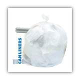 Heritage High-Density Waste Can Liners, 50-60 gal, 0.68 mil, 46 x 50, Natural, 200/Carton (Z9250XN)
