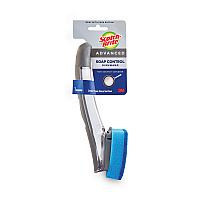 Advanced Soap Control Non-Scratch Dishwand, 4 x 11.25, Blue (451U4)