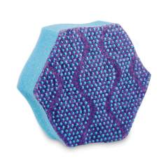 Scotch-Brite Advanced Scrub Dots Non-Scratch Scrub Sponges, 3.2 x 3.7, 1" Thick, Light Blue/Purple, 2/Pack (SDA2)