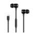Volkano Jonagold Series Stereo Earphones with Built-In Mic and MFi Lightning Connection for Apple Devices, Black/Silver (VK1001BK)