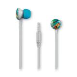 Volkano Space Series KiDS Stereo Earbuds, Animated Rocket and Flying Saucer Theme, Gray/Multicolor (VK1150SPFR)