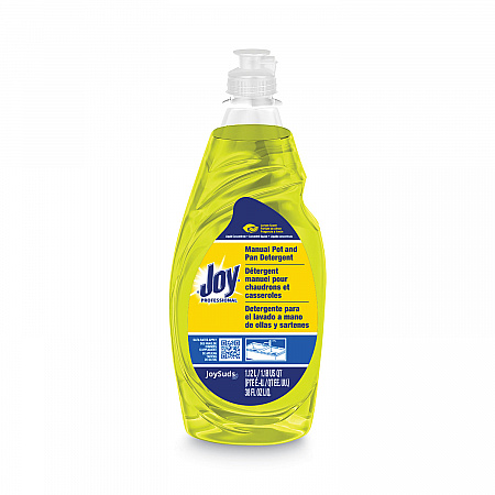 Dishwashing Liquid, Lemon Scent, 38 oz Bottle (43606EA)