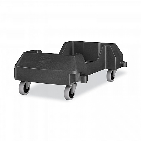 Slim Jim Resin Trainable Dolly, 120 lb Capacity, 23.86 x 14.71 x 8.36, Black (1980602)