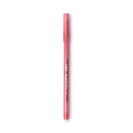 BIC Round Stic Xtra Life Ballpoint Pen Xtra-Value Pack, Stick, Medium 1.2 mm, Assorted Ink Colors, Gray Barrel, 240/Carton (GSM240AST)
