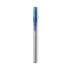 BIC Round Stic Grip Xtra Comfort Ballpoint Pen Value Pack, Easy-Glide, Stick, Medium 1.2 mm, Blue Ink, Gray/Blue Barrel, 36/Pack (GSMG361BE)