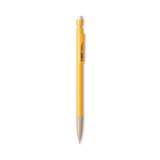 BIC Xtra-Strong Mechanical Pencil, 0.9 mm, HB (#2.5), Black Lead, Yellow Barrel, Dozen (MPLWS11BLK)