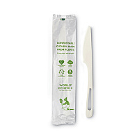 TPLA Wrapped Cutlery, Knife, Plastic, Light Beige, 750/Carton (KNPSI)