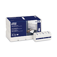 PeakServe Continuous Hand Towel, 1-Ply, 7.91 x 8.85, White, 270 Wipes/Pack, 12 Packs/Carton (105066)
