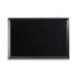 MasterVision Kamashi Wet-Erase Board, 36 x 24, Black Frame (MM07151620)