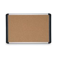 MasterVision Tech Cork Board, 36x48, Silver/Black Frame (MVI050501)
