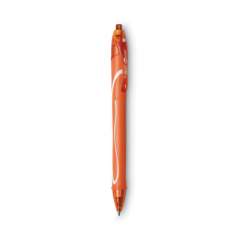 BIC Gel-ocity Quick Dry Gel Pen, Retractable, Fine 0.7 mm, 12 Assorted Ink and Barrel Colors, Dozen (RGLCGA11AST)