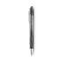 BIC Gel-ocity Ultra Gel Pen, Retractable, Medium 0.7 mm, Black Ink, Black Barrel, Dozen (RGU11BK)