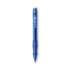 BIC Gel-ocity Gel Pen, Retractable, Medium 0.7 mm, Blue Ink, Translucent Blue Barrel, Dozen (RLC11BE)