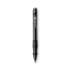 BIC Gel-ocity Gel Pen, Retractable, Medium 0.7 mm, Black Ink, Translucent Black Barrel, Dozen (RLC11BK)