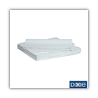 All-Purpose Food Wrap, Dry Wax Paper, 14 x 14, White, 1,000 Sheets/Pack, 4 Packs/Carton (GRC1414)